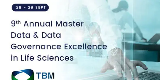 9th Annual Master Data and Data Governance Excellence in Life Sciences – Sept 2023