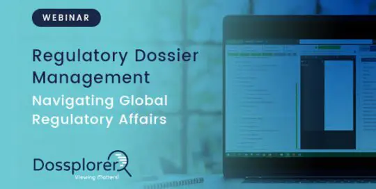 Regulatory Dossier Management: Navigating Global Consumer Regulatory Affairs – Webinar