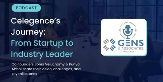 Founders of Celegence: The Impact of AI and Automation on Regulatory Services