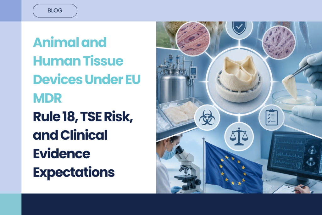 Devices Incorporating Tissues or Cells of Animal or Human Origin, or Their Derivatives: Data Expectations Under EU MDR
