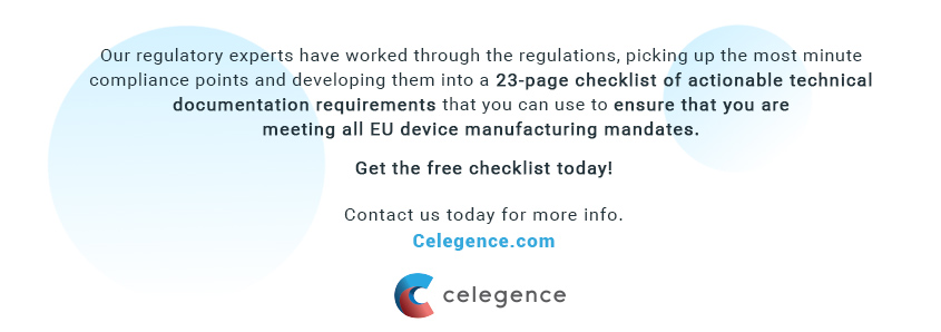 EU MDR Checklist - Guide to EU MDR Compliance - Celegence