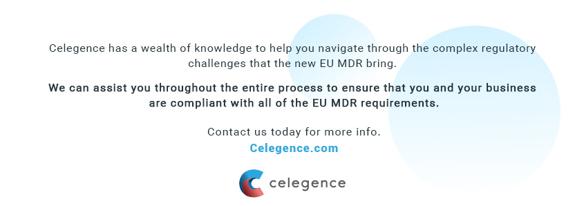 New EU MDR - Compliance Experts - Celegence