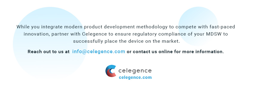 Regulatory Compliance MDSW EU MDR - Medical Device - Celegence