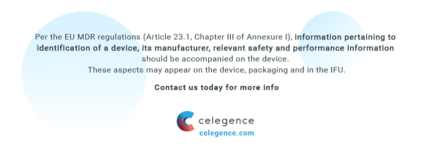 New Labeling Requirements - EU MDR - Celegence