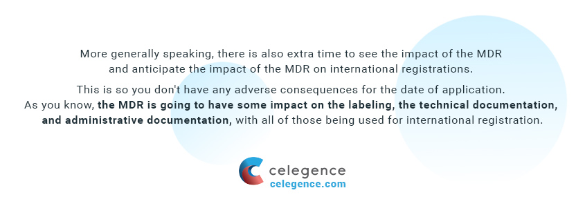 MDR Changes on International Registrations - Regulatory Compliance - Celegence