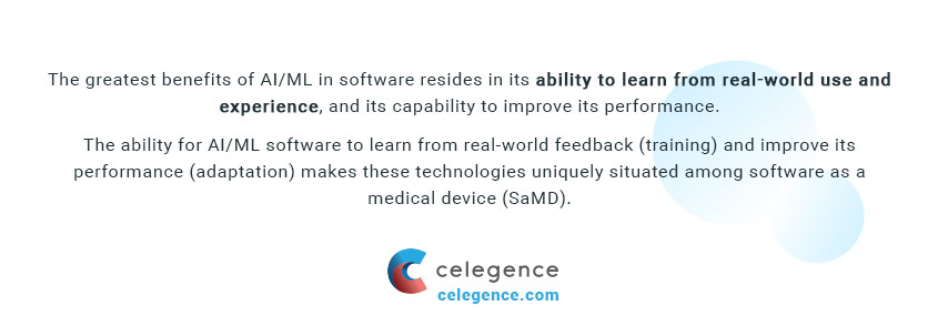 Artificial Intelligence - Medical Machine Learning - Software as a Medical Device - EU MDR - Celegence