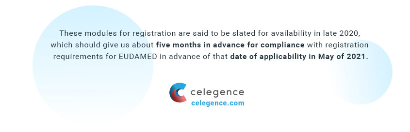 Eudamed Compliance Dates EU MDR - John Bradsher - Celegence