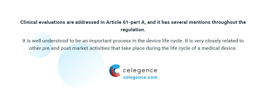 Article 61 Part A - Clinical Evaluations - Celegence