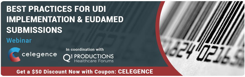 Best Practices for UDI Implementation and EUDAMED Submissions - Webinar - Celegence