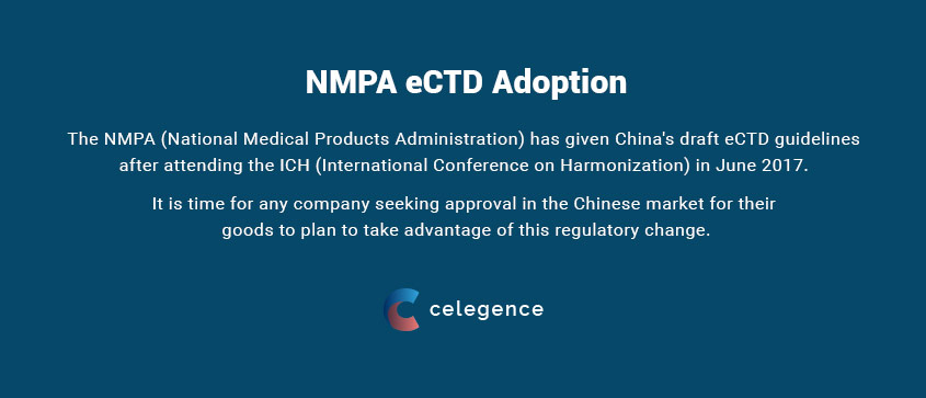 NMPA eCTD Adoption China - Celegence