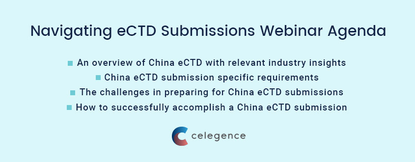 Navigating ECTD Submissions China - Webinar Agenda