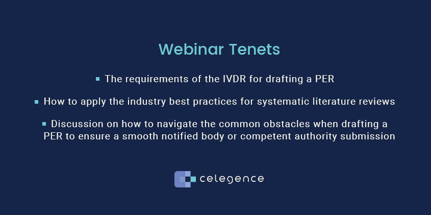 Webinar Tenets - In Vitro Diagnostic Device Regulation - Celegence