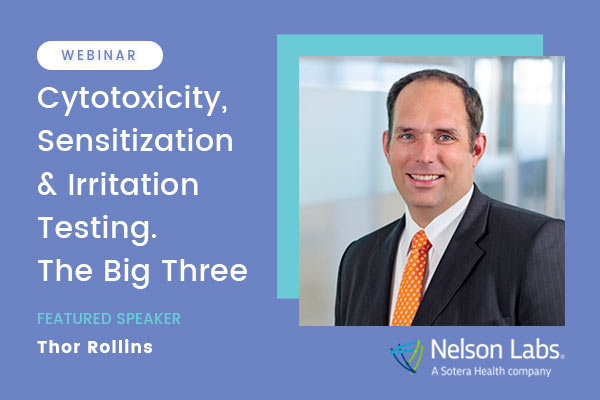Cytotoxicity - Sensitization - Irritation Testing - Thor Rollins Nelson Labs - Feature