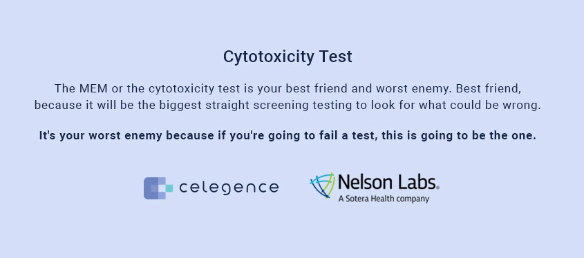 Cytotoxicity Test – Webinar Thor Rollins – Nelson Labs Cytotoxicity Test - Webinar Thor Rollins - Nelson Labs