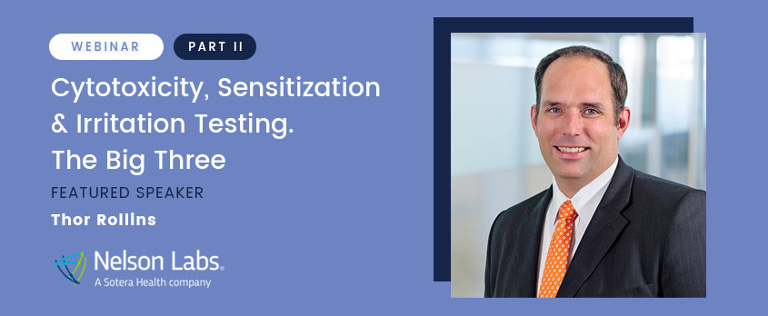 Cytotoxicity – Sensitization – Irritation Testing – Thor Rollings – Webinar Part II – Celegence Cytotoxicity - Sensitization - Irritation Testing - Thor Rollings - Webinar Part II - Celegence