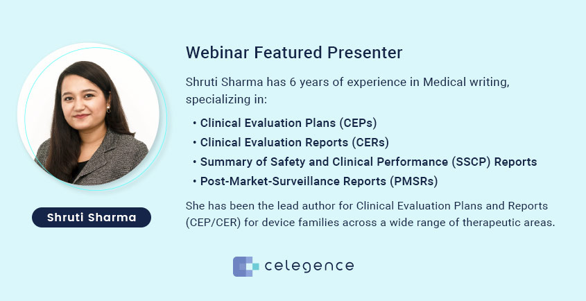 Webinar – Productivity Cost-Effective CER Writing – Shruti Sharma Webinar - Productivity Cost-Effective CER Writing - Shruti Sharma