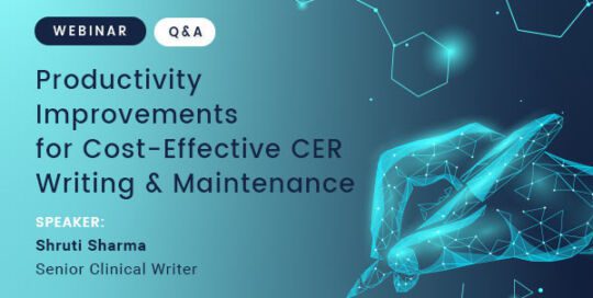 Productivity Improvements for Cost-Effective CER Writing & Maintenance – Webinar Q&A