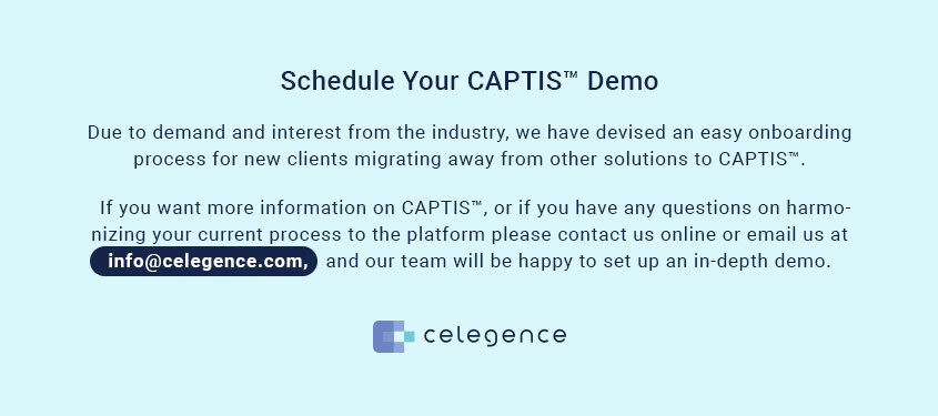 Schedule CAPTIS Demo - Celegence