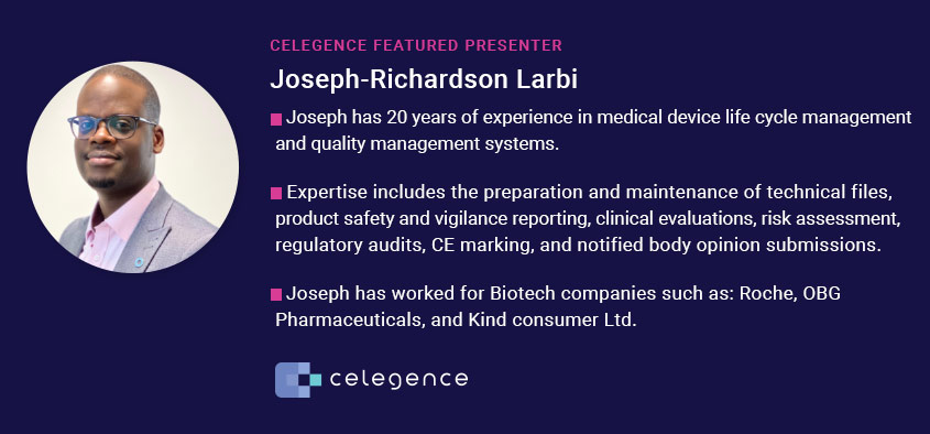 MedTech Summit 2022 – Dublin – Joseph-Richardson Larbi MedTech Summit 2022 - Dublin - Joseph-Richardson Larbi