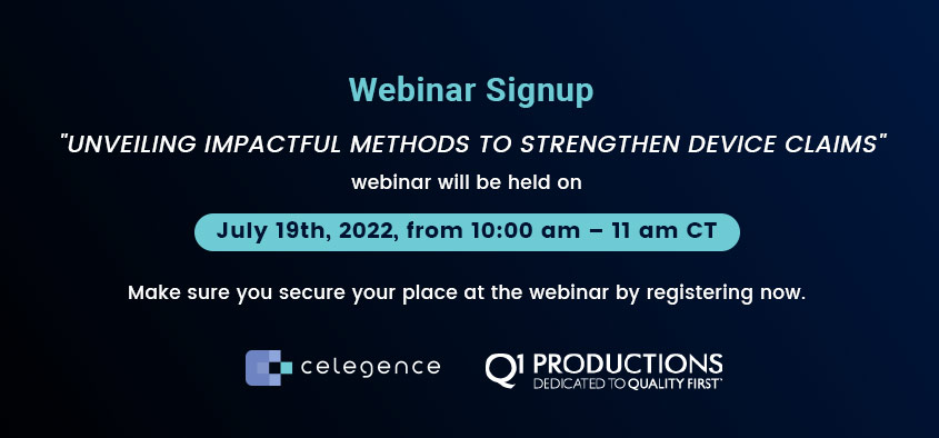 Webinar Signup - Device Claims - Celegence