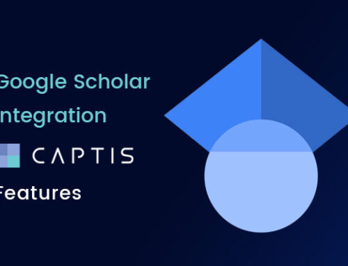Google Scholar Integration – CAPTIS™ Features