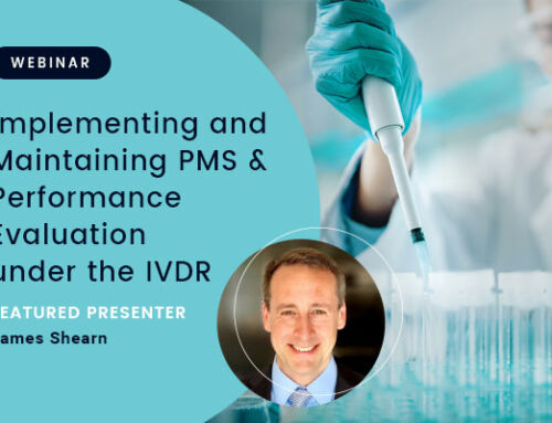 Implementing and Maintaining PMS and Performance Evaluation under the IVDR – Webinar
