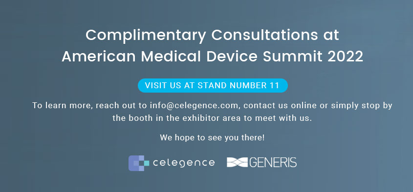 American Medical Device Summit 2022 - Consultations Celegence