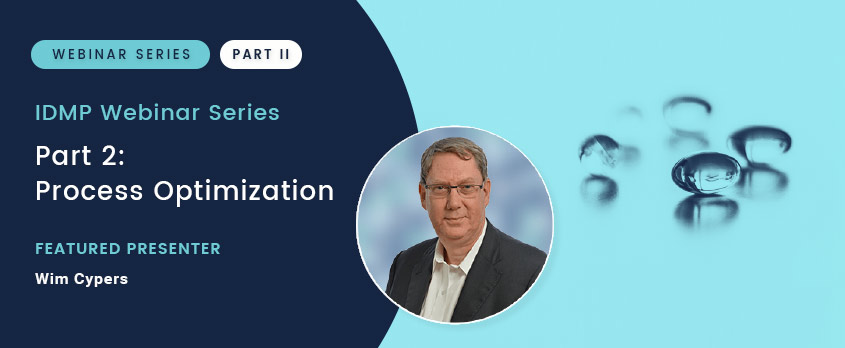 IMDP Webinar Series – Process Optimization – Wim Cypers IMDP Webinar Series - Process Optimization - Wim Cypers
