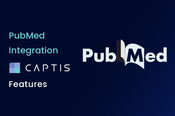 PubMed Integration - CAPTIS MDR Regulation Software - Feature