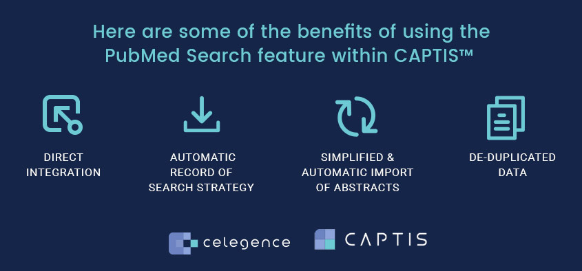 PubMed Search Feature Integration - CAPTIS