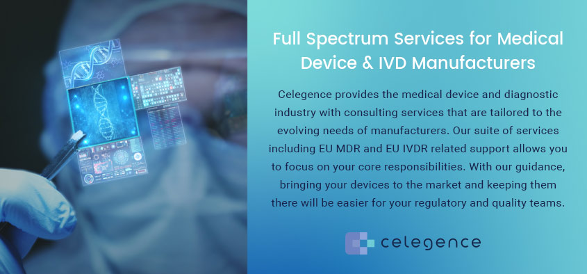 Services for Medical Device IVD Manufacturers Services for Medical Device IVD Manufacturers