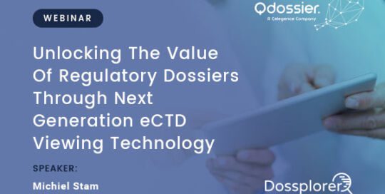 Unlock the Value of Regulatory Dossiers with Dossplorer™