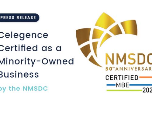Celegence Certified as a Minority-Owned  Business by the NMSDC