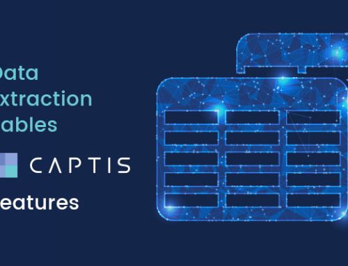 Data Extraction Tables – CAPTIS™ Feature