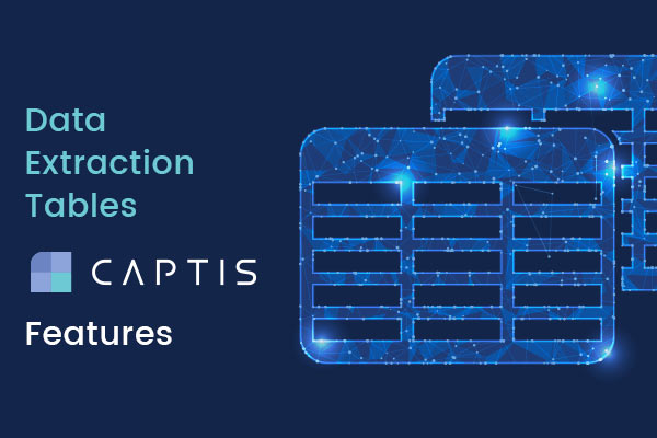 Data Extraction Tables - CAPTIS - Feature
