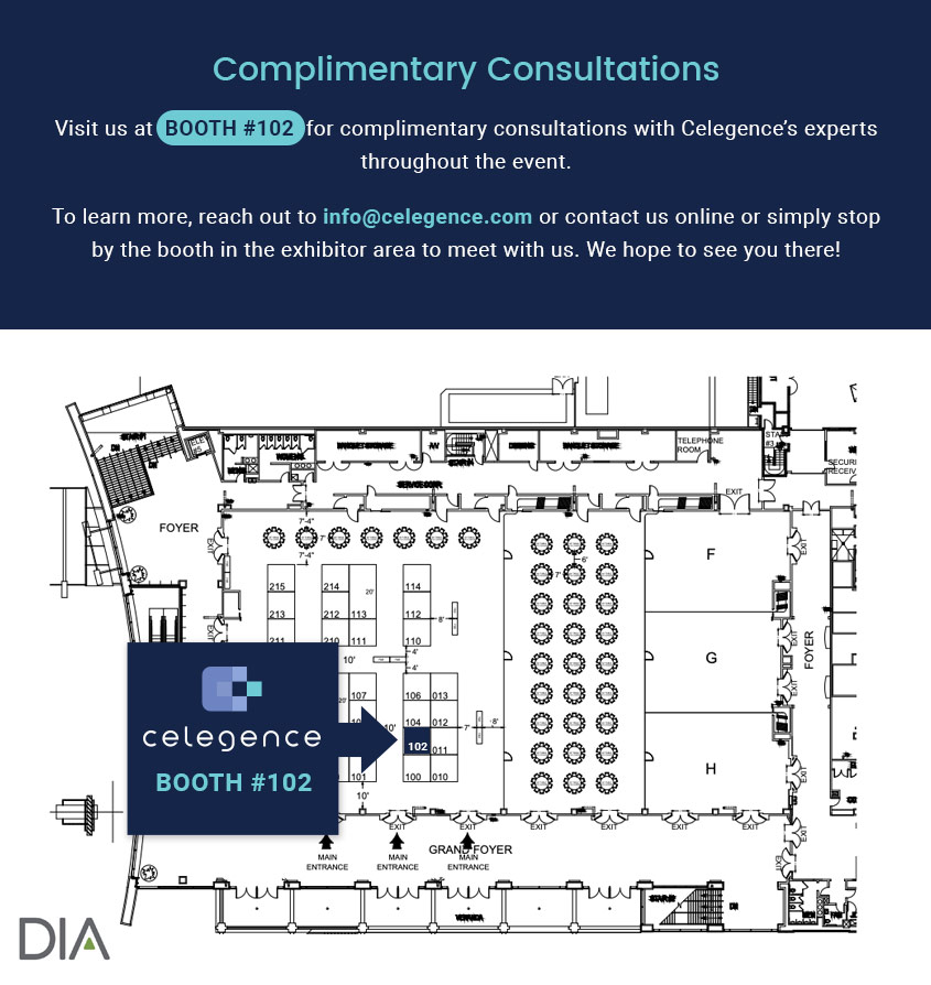 RSIDMF 2023 Forum Map - Celegence Booth 102