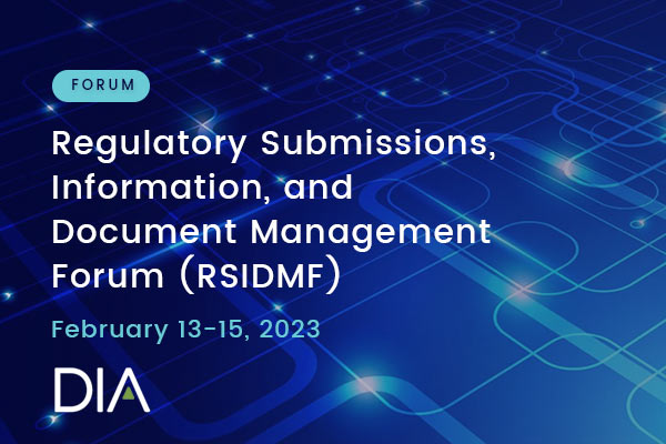 Regulatory Submissions Information Document Management Forum RSIDMF 2023 - Celegence - Feature