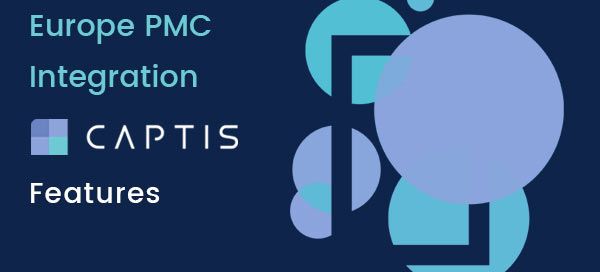 Europe PMC Integration – CAPTIS™ Features