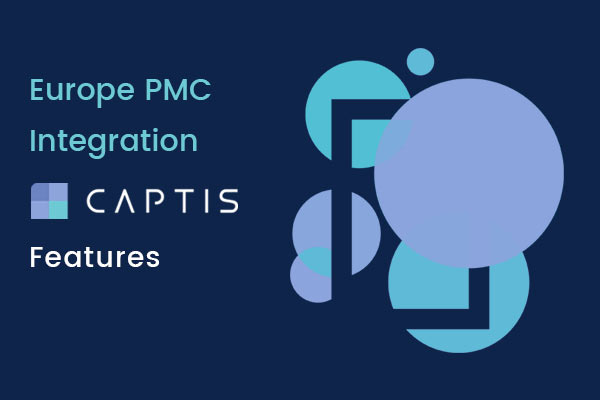 Europe PMC Integration CAPTIS Features - Feature