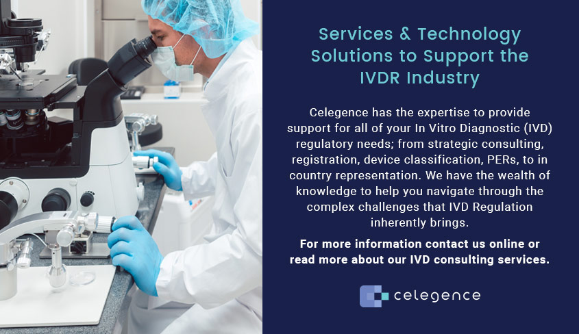 Services Technology Solutions Support IVDR Industry
