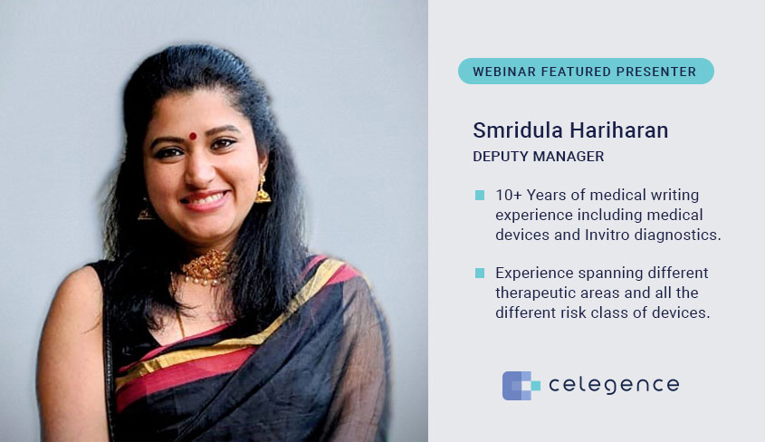 Smridula Hariharan Deputy Manager Celegence