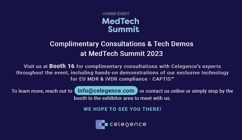 Hybrid Event - MedTech Summit 2023 - Celegence