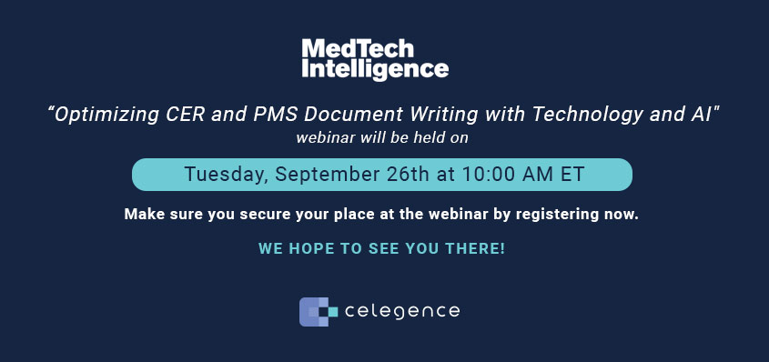 Optimizing CER and PMS Document Writing with Technology and AI – Webinar Signup