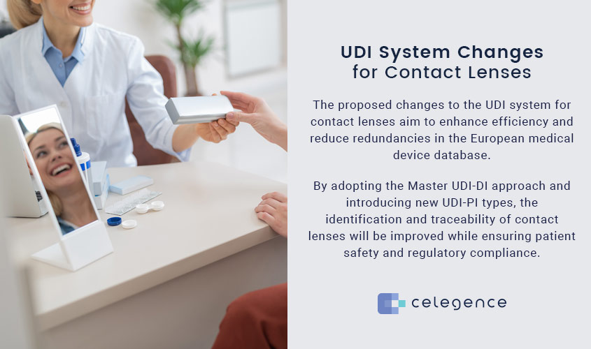 UDI System Changes Contact Lenses - Celegence