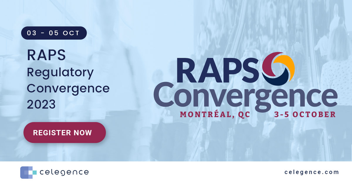 RAPS Regulatory Convergence 2023 Celegence