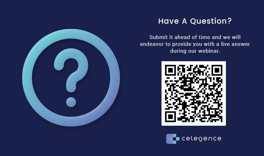 Navigating Clinical Evaluation Excellence Webinar - Celegence - QR Code Webinar