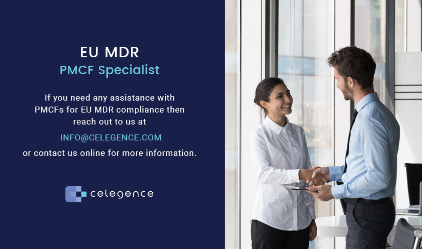 EU MDR Post Market Clinical Follow Up Specialist - Celegence