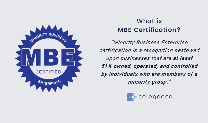 What is MBE Certification - Celegence