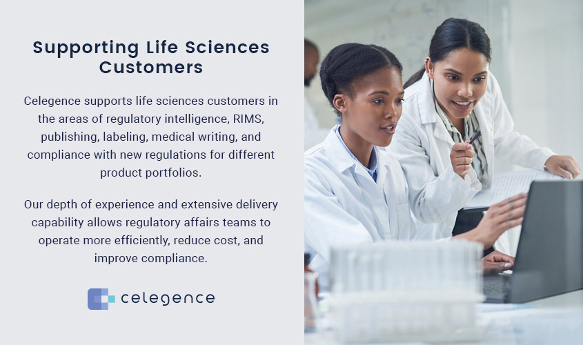 Supporting Life Science Customers - Celegence