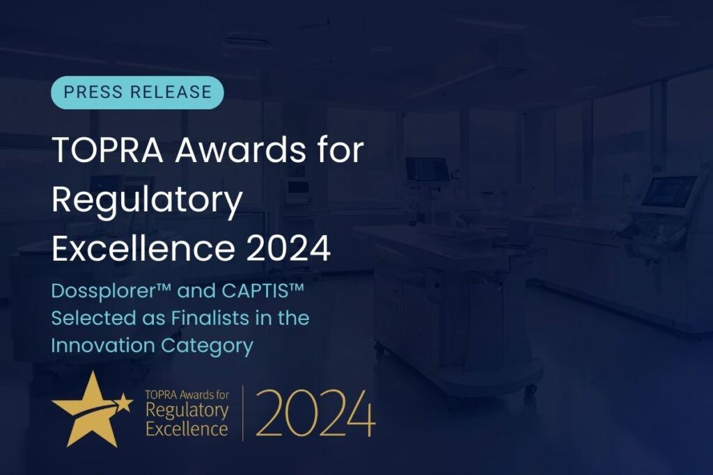 Celegence Selected as Finalists for the TOPRA Awards for Regulatory Excellence 2024